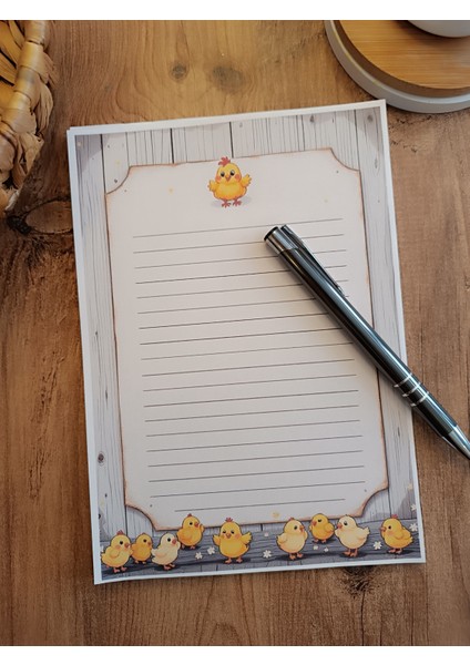 Özel Tasarım Hayvan Temalı Notepad