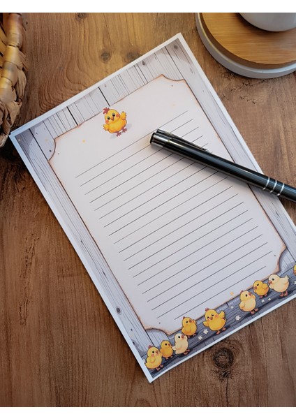 Özel Tasarım Hayvan Temalı Notepad