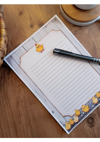 Özel Tasarım Hayvan Temalı Notepad