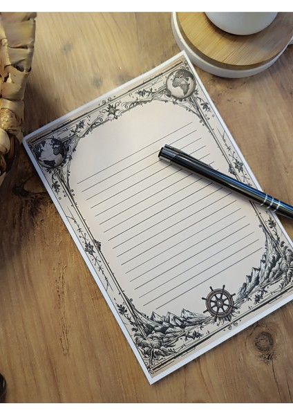 Özel Tasarım Çizgi Film Karakterleri Temalı Notepad