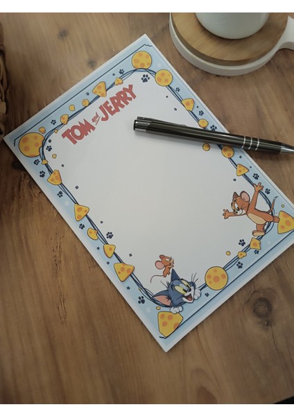 Özel Tasarım Çizgi Film Karakterleri Temalı Notepad fiyatları