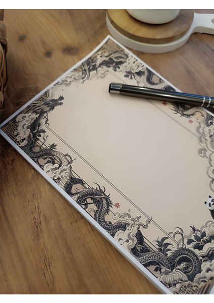 Özel Tasarım Animasyon Karakterleri Temalı Notepad