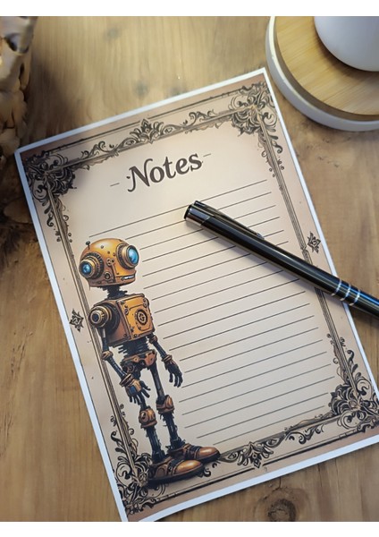 Özel Tasarım Çizgi Film Karakterleri Temalı Notepad fiyatları