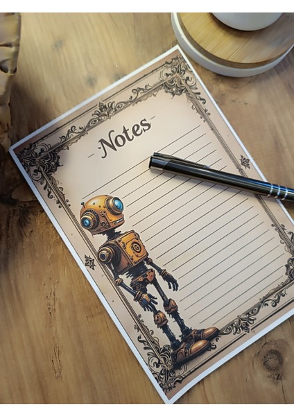Özel Tasarım Çizgi Film Karakterleri Temalı Notepad modelleri