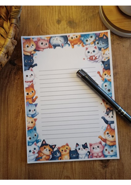 Özel Tasarım Hayvan Temalı Notepad