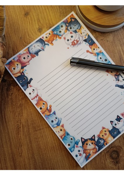Özel Tasarım Hayvan Temalı Notepad