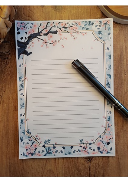 Özel Tasarım Hayvan Temalı Notepad