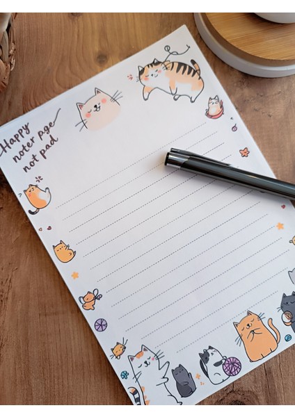 Özel Tasarım Hayvan Temalı Notepad