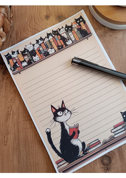 Özel Tasarım Hayvan Temalı Notepad