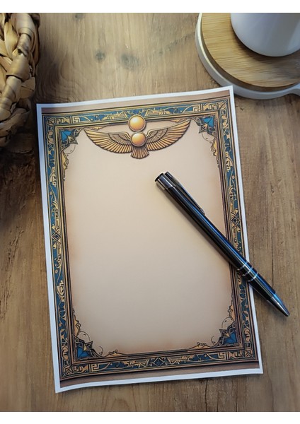 Özel Tasarım Mısır Temalı Notepad