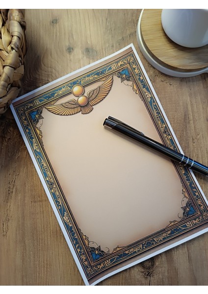 Özel Tasarım Mısır Temalı Notepad