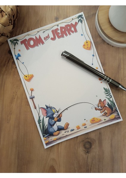 Özel Tasarım Çizgi Film Karakterleri Temalı Notepad fiyatları
