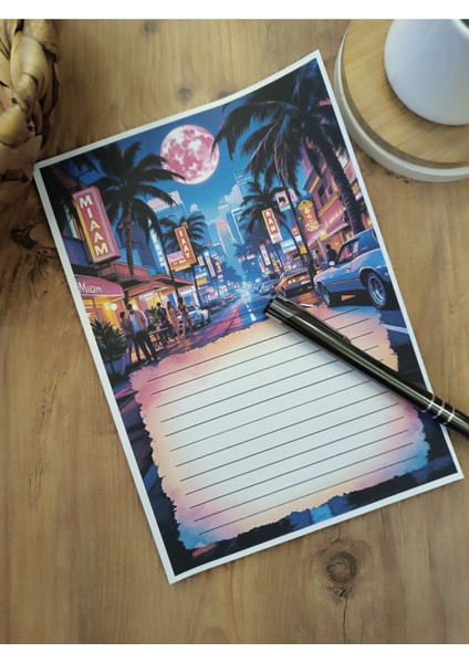 Özel Tasarım Oyun Karakterleri Temalı Notepad