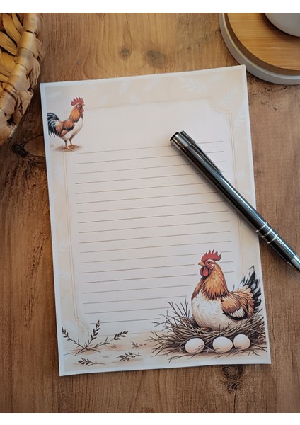 Özel Tasarım Hayvan Temalı Notepad