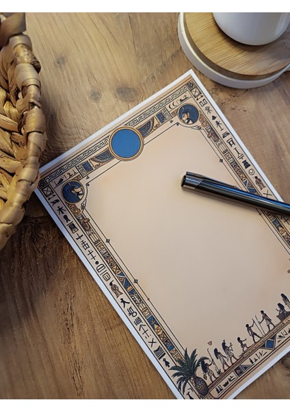Özel Tasarım Mısır Temalı Notepad