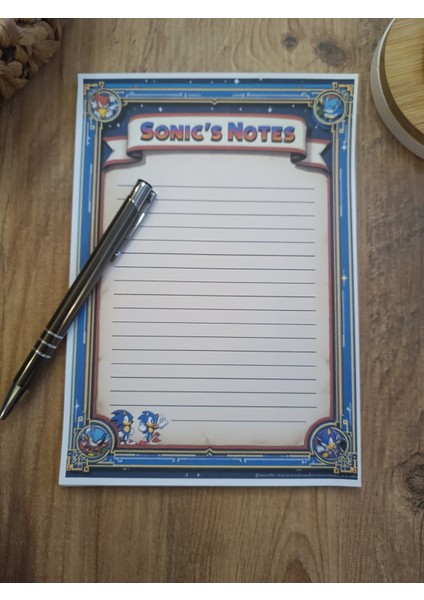 Özel Tasarım Animasyon Karakterleri Temalı Notepad