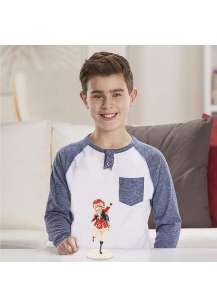 Genshin Impackt Klee Anime Karakter Figür Oyuncak Stantlı Koleksiyonluk Dekoratif Biblo Obje 16 Cm. modelleri