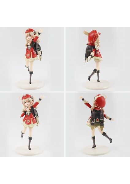 Genshin Impackt Klee Anime Karakter Figür Oyuncak Stantlı Koleksiyonluk Dekoratif Biblo Obje 16 Cm. fırsatları