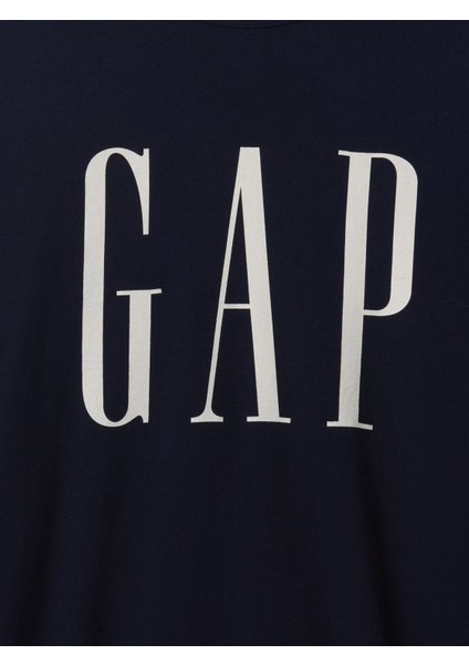 Erkek Lacivert Gap Logo T-Shirt modelleri