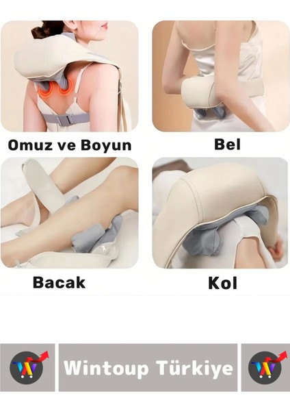 Kol Bacak Sırt Bel Boyun Isıtma Özellikli Kompakt Spor Fitness Kas Masaj Aleti modelleri