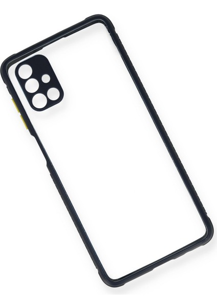 Samsung Galaxy M51 Kılıf Miami Şeffaf Silikon - Lacivert Glstd modelleri