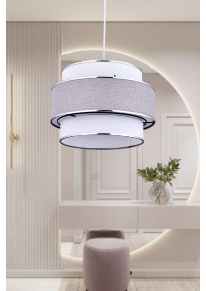 Doğal Hazeran Rattan 3 Katlı Pasta Sarkıt Avize Çocuk Odası Yatak Odası Salon Mutfak Hol RATTAN01,