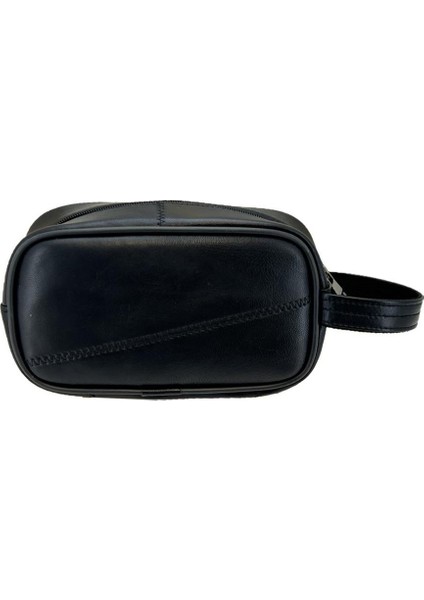 Hakiki Deri CAYU640 Seyahat Losyon Tıraş Takımı Çantası Siyah indirimleri