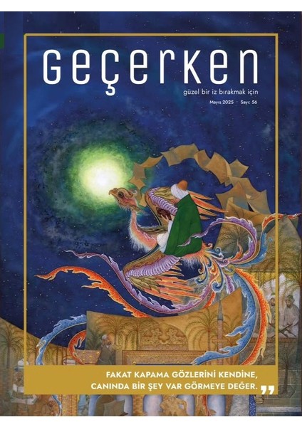 Geçerken Dergi 56.sayı Mayıs 2025