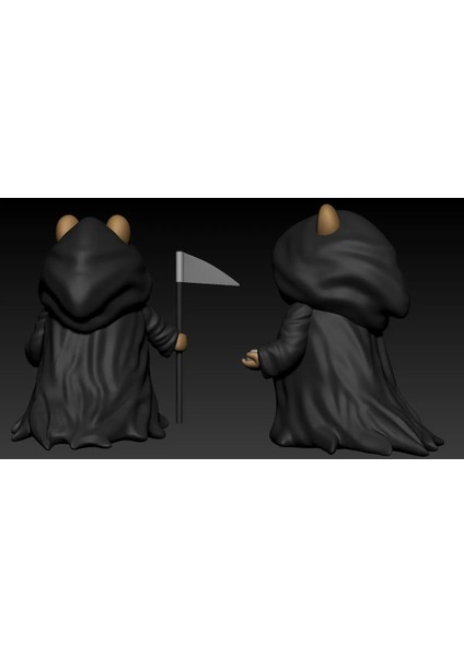 Hamster Reaper Figür 15 cm