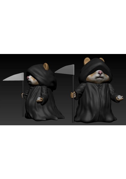 Hamster Reaper Figür 15 cm