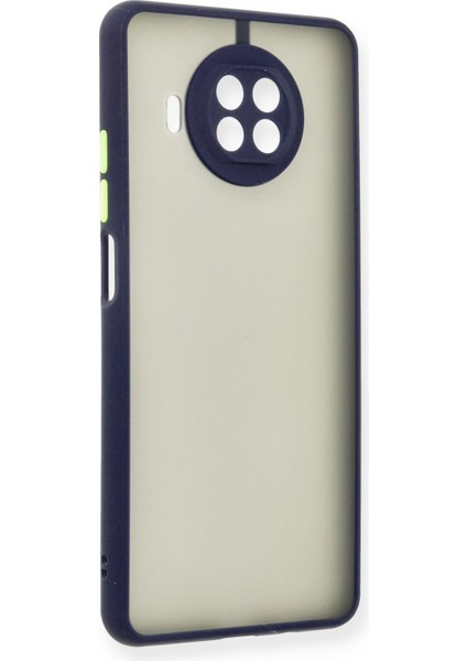 Xiaomi Mi 10T Lite Kılıf Montreal Silikon Kapak - Lacivert Glstd