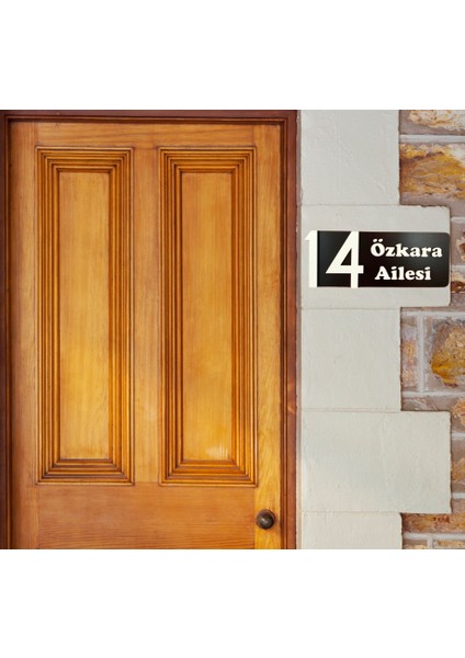 Dekoratif Ahşap Kapı Numaralığı, Kapı Isimliği, Isimli Daire Numarası, Otel Numarası ,oda Numarası-2 fiyatları