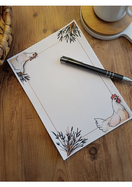Özel Tasarım Hayvan Temalı Notepad