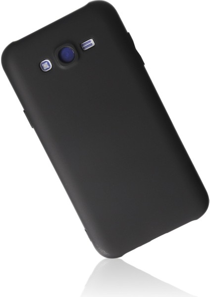 Samsung Galaxy J7 Kılıf First Silikon - Siyah Glstd