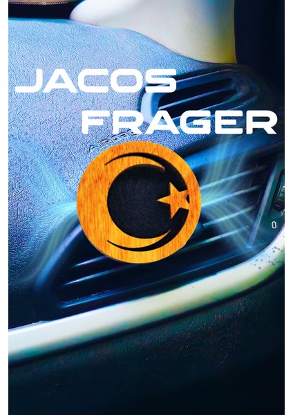 Frager Oto Koku Ahşap Difüzör Araba Kokusu Ay Yıldız fiyatları