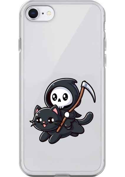 iPhone 6 Plus Uyumlu Şeffaf Kılıf Şeffaf New Minies 2 Tasarımlı