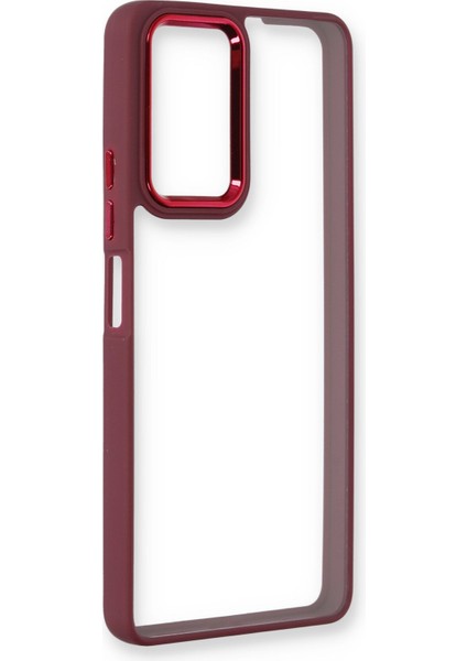 Xiaomi Redmi Note 11S Kılıf Dora Kapak - Kırmızı Glstd