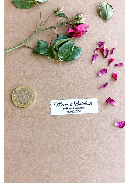 Kişiye Özel Etiket - Etiketi - 144 Adet 1,8 x 5.5 cm Sticker fiyatları