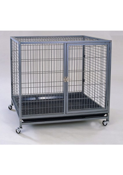 Köpek Kafesi Galveniz TEKER.95X57X87 Glstd
