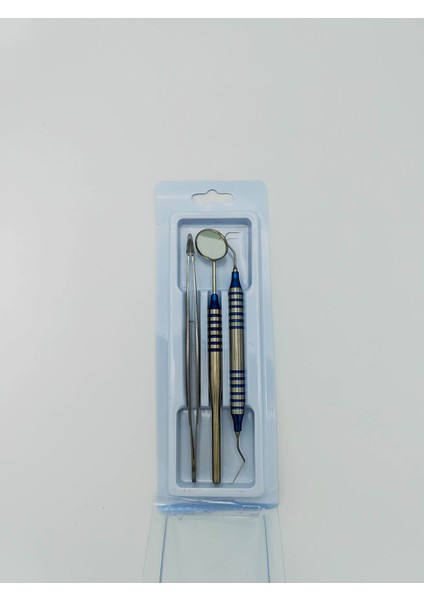 Profesyonel Diş Hekimliği El Aletleri 3'lü Set Wide 6. Ring 9.5 mm Hndle