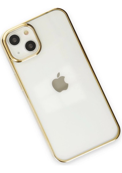 Apple iPhone 14 Kılıf Element Silikon - Gold Gnzrz