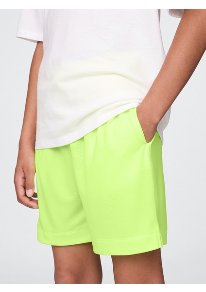 Erkek Çocuk Sarı Gapfit Pull-On Şort