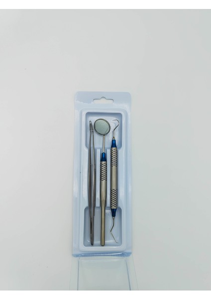 Profesyonel Diş Hekimliği El Aletleri 3'lü Set Medesy Handle 9.5 mm