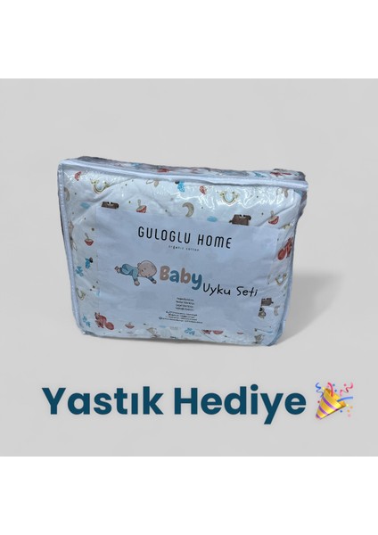 5 Parça Pamuk Bebek Uyku Seti