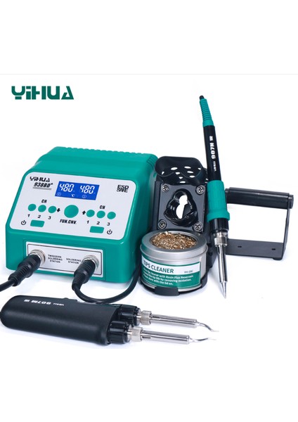 938BD+ Smd Sıcak Cımbız Lehimleme Istasyonu Yükseltme Sürümü