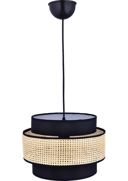 Doğal Hazeran Rattan 3 Katlı Pasta Sarkıt Avize Çocuk Odası Yatak Odası Salon Mutfak Hol RATTAN01, modelleri