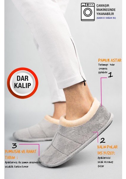 Unisex Panduf Kadın Panduf Erkek Panduf Ev Içi Ayakkabısı Yumuşak Taban