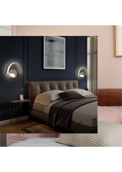 Saat Model Modern LED Beyaz Işık Ultra Power LED Avize Salon Hol Yatak Odası Ledli Aplik Avize