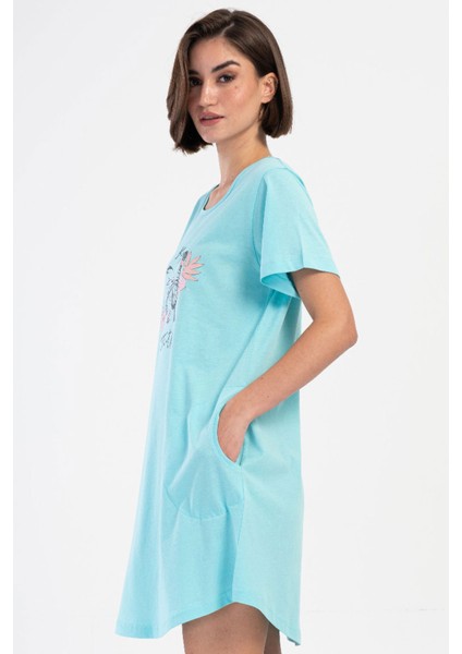 Pamuklu Kadın Büyük Beden Kısa Kol Gecelik , 405350 fiyatları