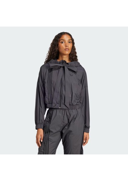 JJ0905 Ruched Bomber Kadın Tracktop